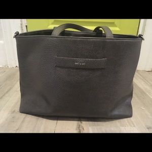 Matt and nat tote in carbon, rare!